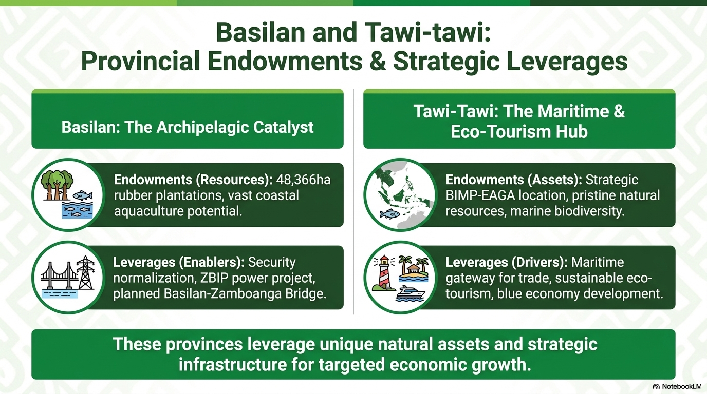 Provincial endowments: Basilan and Tawi-Tawi